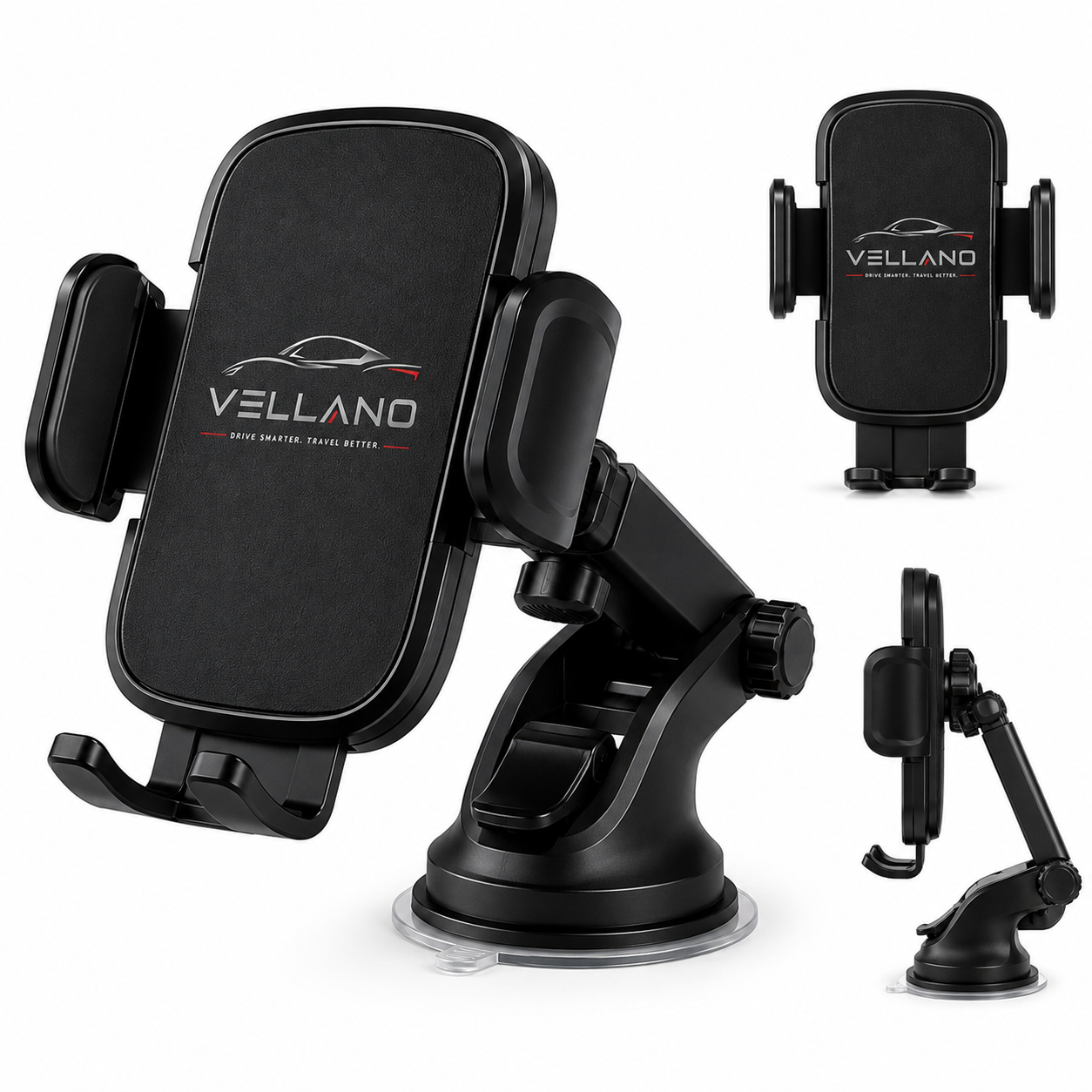 Vellano Adjustable Universal Car Phone Holder - Image 2
